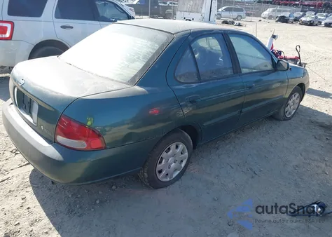 2001 Nissan Sentra Gxe from USA, damaged, VIN 3N1CB51D31L510713